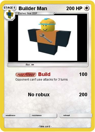 Pokemon Builder Man