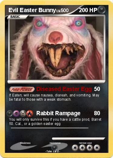 Pokemon Evil Easter Bunny