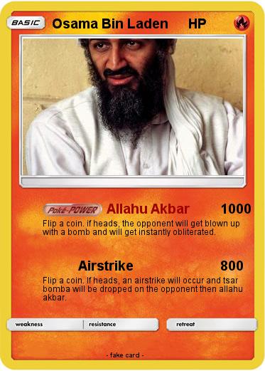 Pokemon Osama Bin Laden