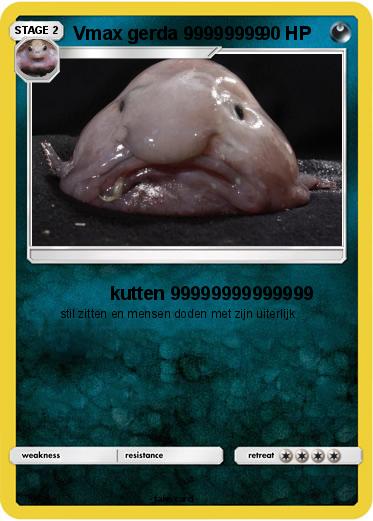 Pokemon Vmax gerda 99999999