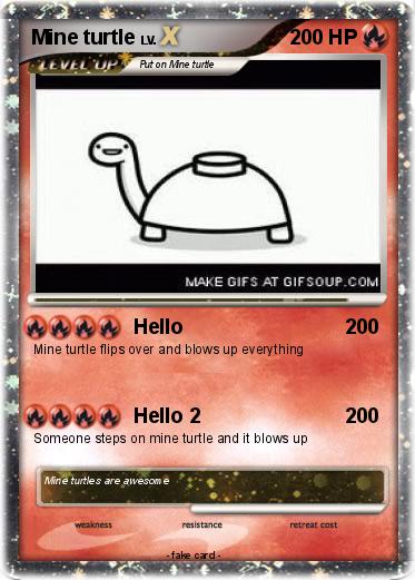 Pokemon Mine turtle