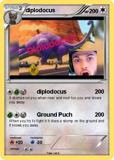Pokemon diplodocus