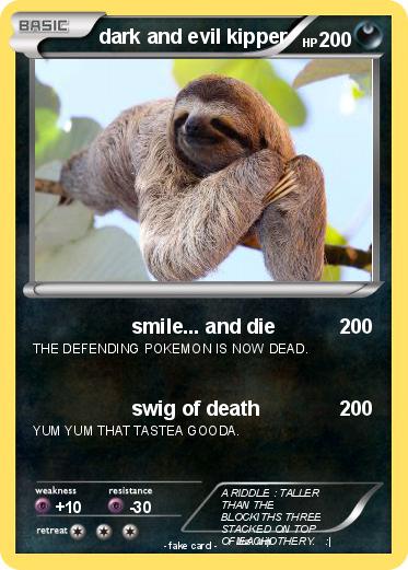 Pokemon dark and evil kipper