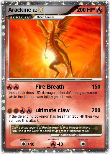 Pokemon Arackine