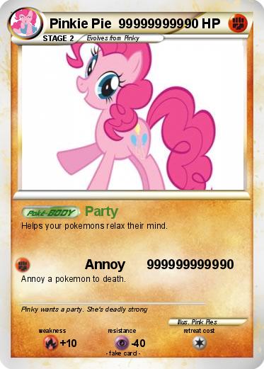 Pokemon Pinkie Pie  999999999