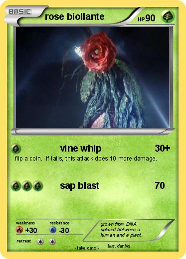 Pokemon rose biollante