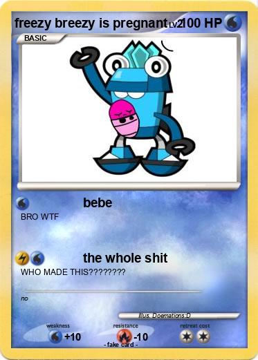 Pokemon freezy breezy is pregnant