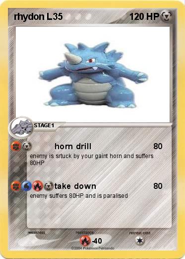 Pokemon rhydon L35