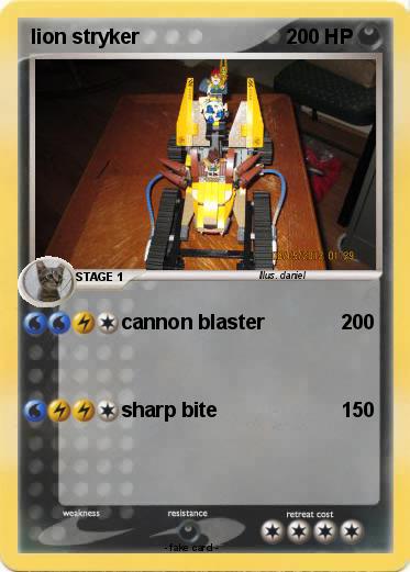 Pokemon lion stryker
