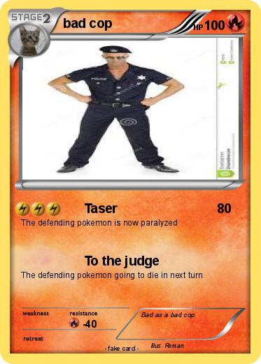 Pokemon bad cop