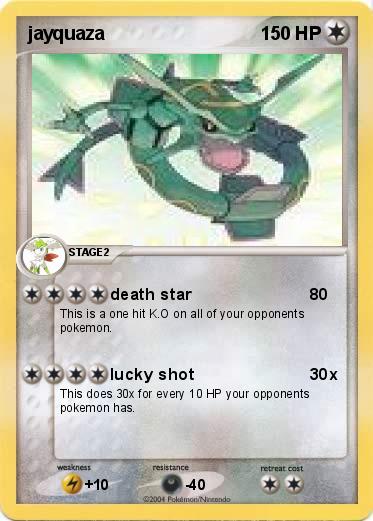 Pokemon jayquaza