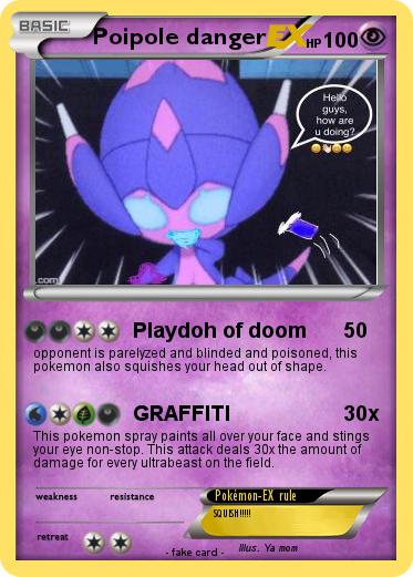 Pokemon Poipole danger