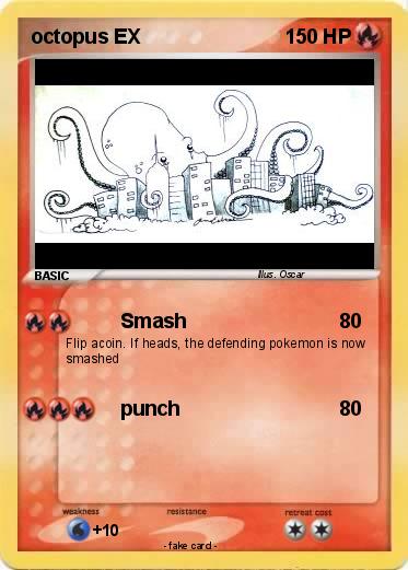 Pokemon octopus EX