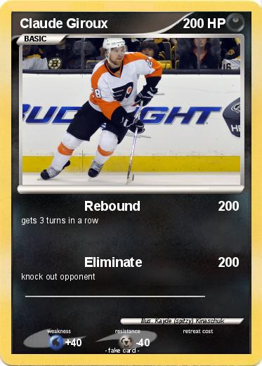 Pokemon Claude Giroux