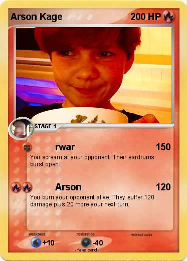 Pokemon Arson Kage