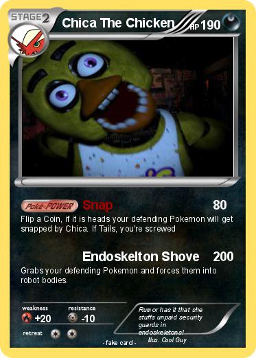 Pokemon Chica The Chicken