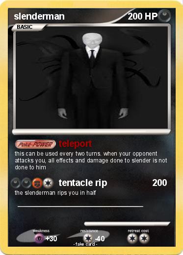 Pokemon slenderman