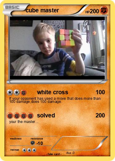 Pokemon cube master