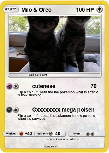 Pokemon Milo & Oreo