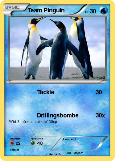 Pokemon Team Pinguin