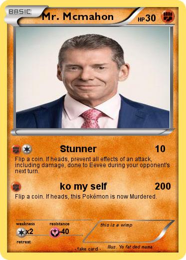 Pokemon Mr. Mcmahon