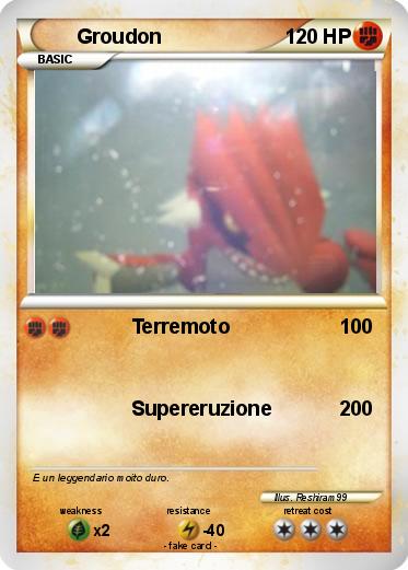 Pokemon Groudon