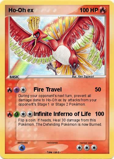 Pokemon Ho-Oh ex