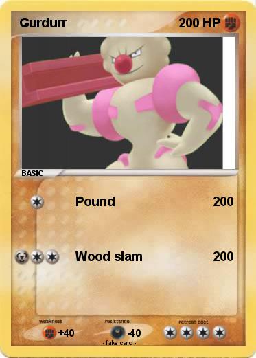 Pokemon Gurdurr