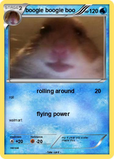 Pokemon boogie boogie boo