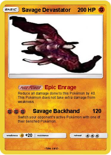 Pokemon Savage Devastator