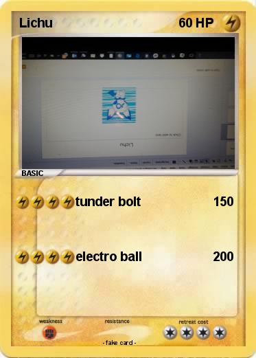Pokemon Lichu