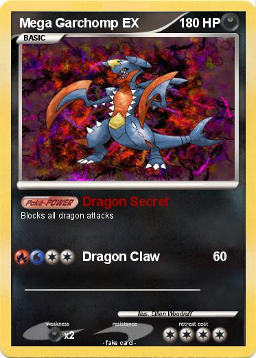 Pokemon Mega Garchomp EX
