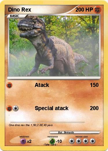 Pokemon Dino Rex
