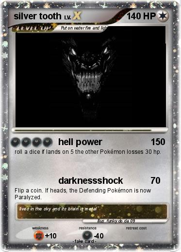 Pokemon silver tooth