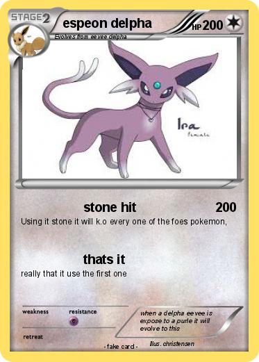 Pokemon espeon delpha