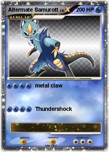 Pokemon Altermate Samurott