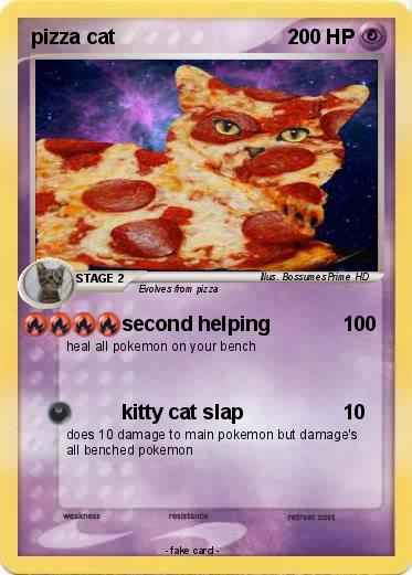 Pokemon pizza cat