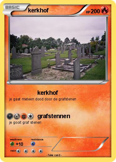 Pokemon kerkhof