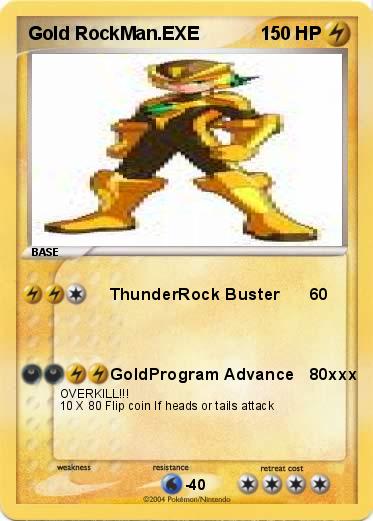 Pokemon Gold RockMan.EXE