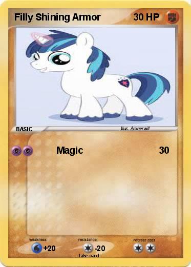 Pokemon Filly Shining Armor