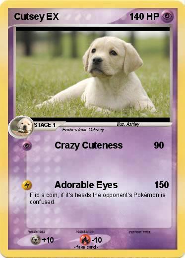 Pokemon Cutsey EX