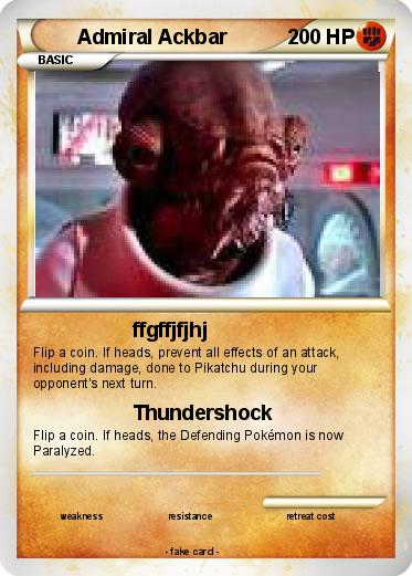 Pokemon Admiral Ackbar