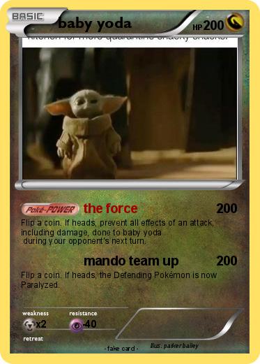 Pokemon baby yoda