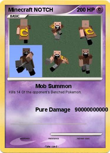 Pokemon Minecraft NOTCH