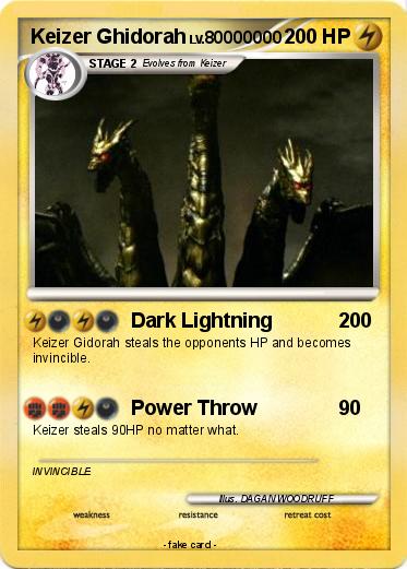 Pokemon Keizer Ghidorah
