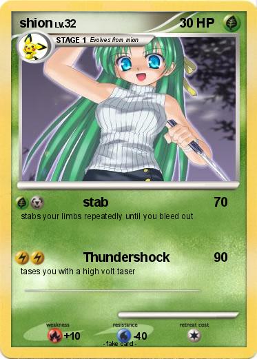 Pokemon shion