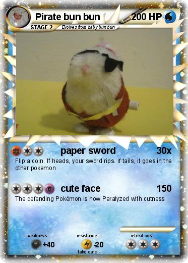 Pokemon Pirate bun bun