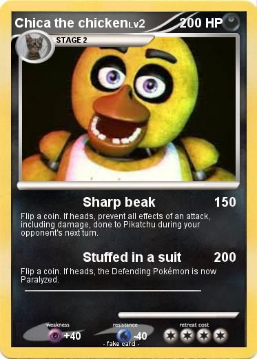 Pokemon Chica the chicken