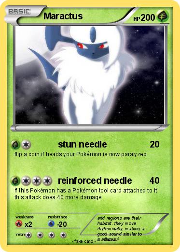 Pokemon Maractus