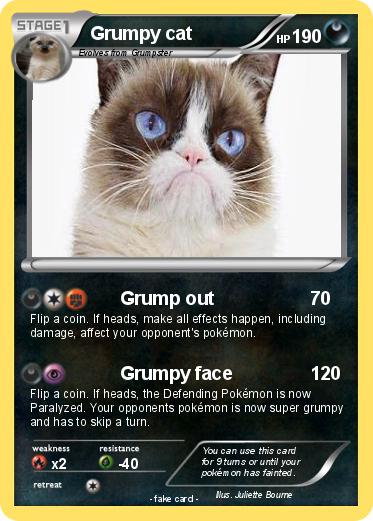 Pokemon Grumpy cat